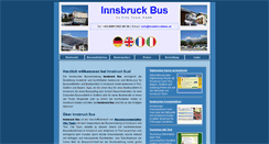 Desktop Screenshot of innsbruckbus.at