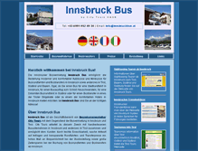 Tablet Screenshot of innsbruckbus.at